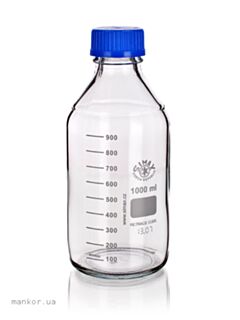 Бутылки для реактивов с полипропиленовой винтовой крышкой. Светлое стекло SIMAX, Чехия